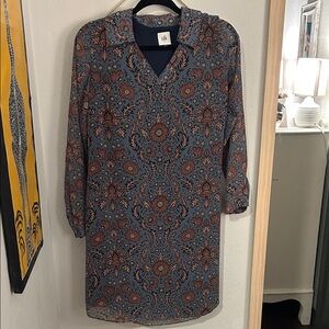 CAbi Multicolor Floral Dress